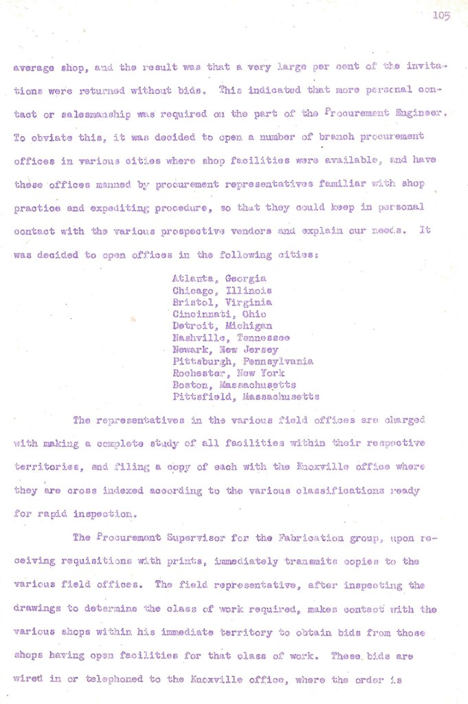 Tennessee Eastman Corporation job description for the new field representative role. 