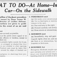 WWII Home Front Civil&nbsp;Defense